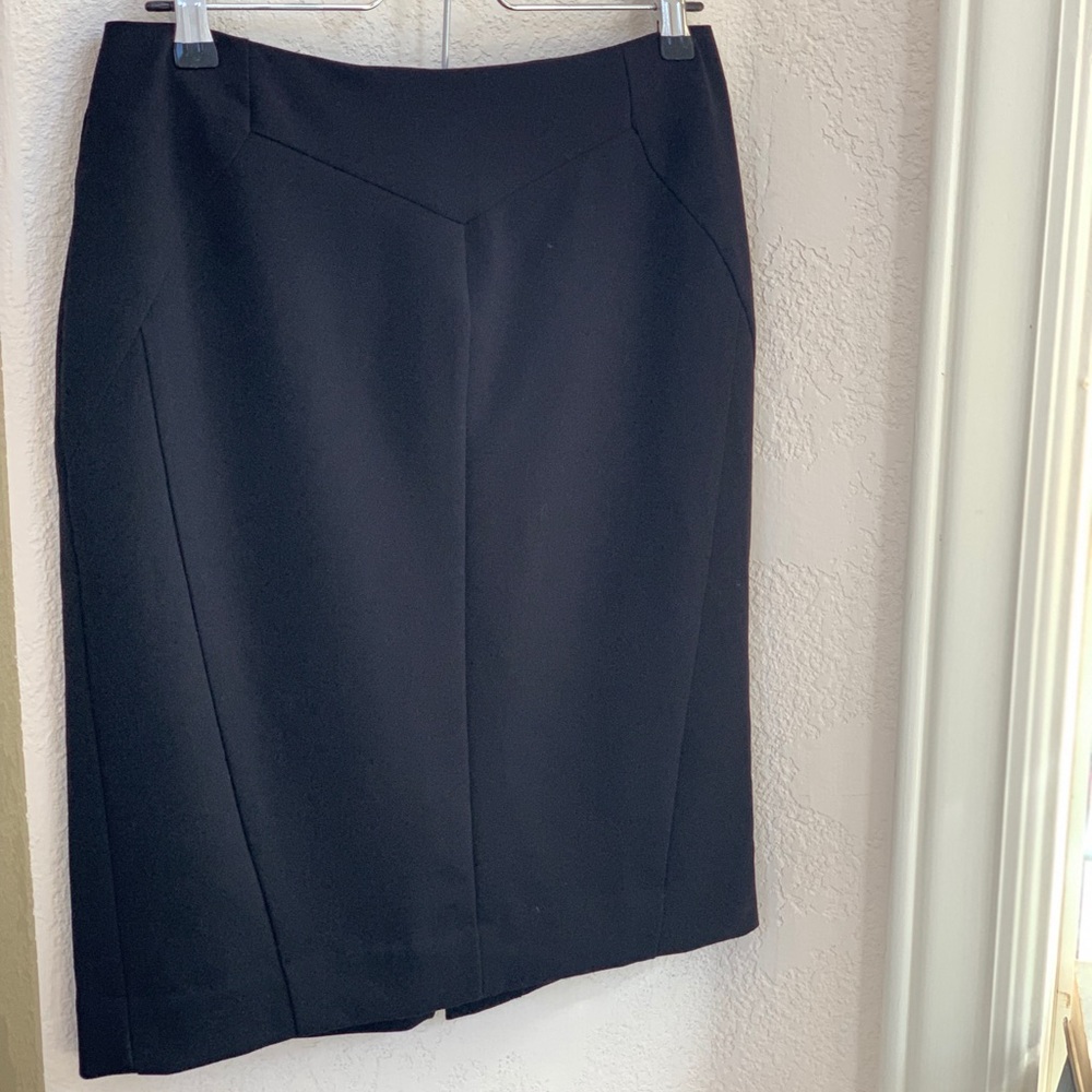 Worthington Lined Black Pencil Skirt Business